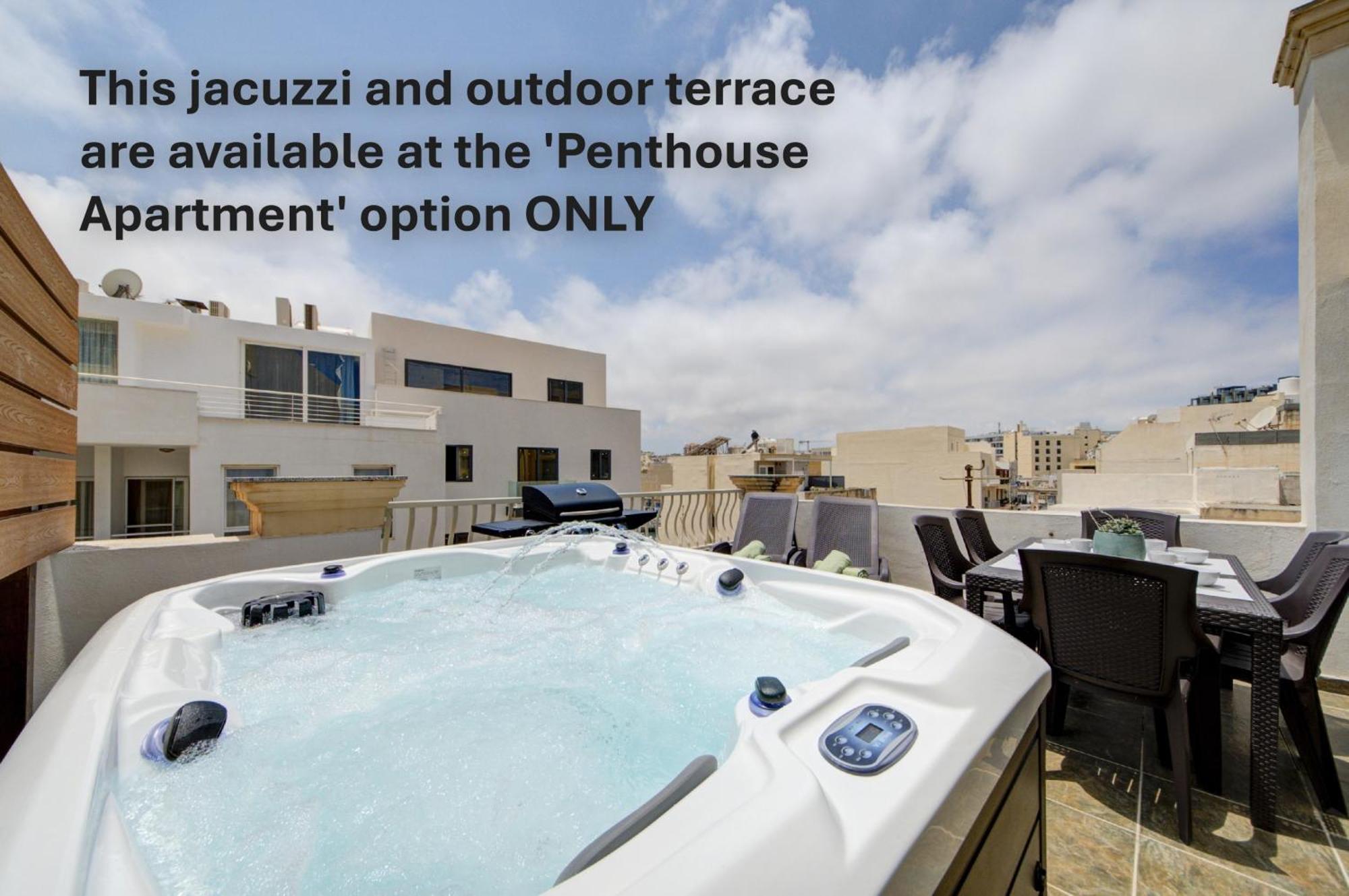 St Julian's Unique 3-bedroom Sleeps 9-10 Apartamento St. Julian's